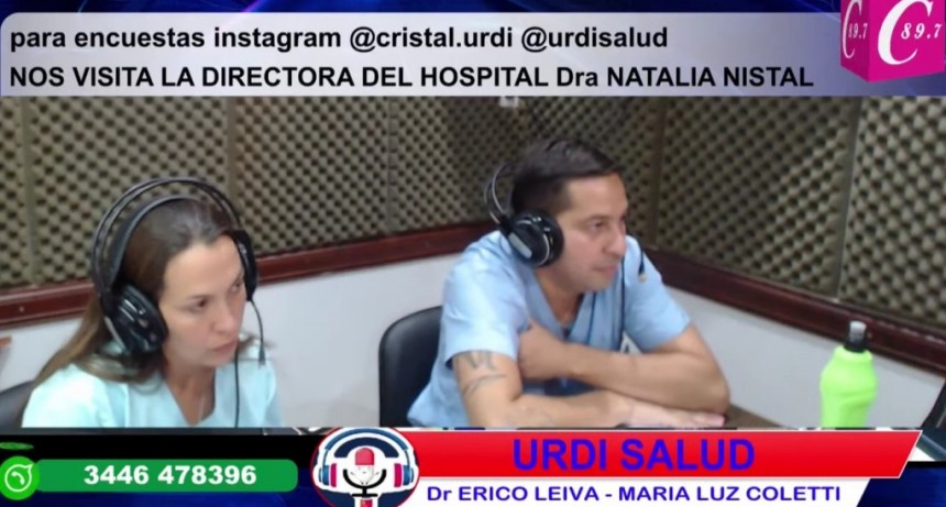 URDI SALUD, nuevo programa en Radio Cristal