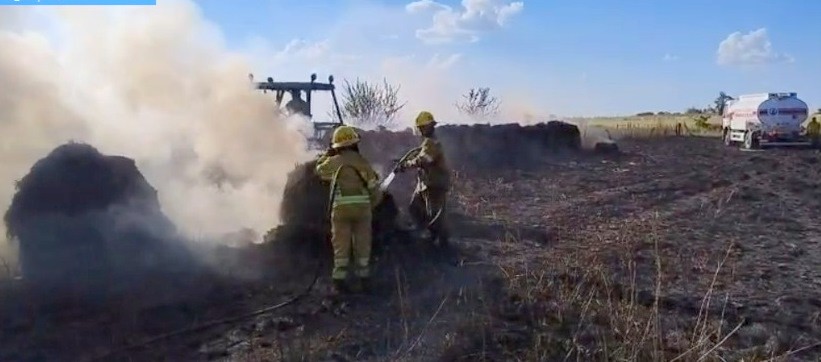 🔥 IMPRESIONANTE INCENDIO DE CAMPO EN ZONA RURAL DE ESCRIÑA