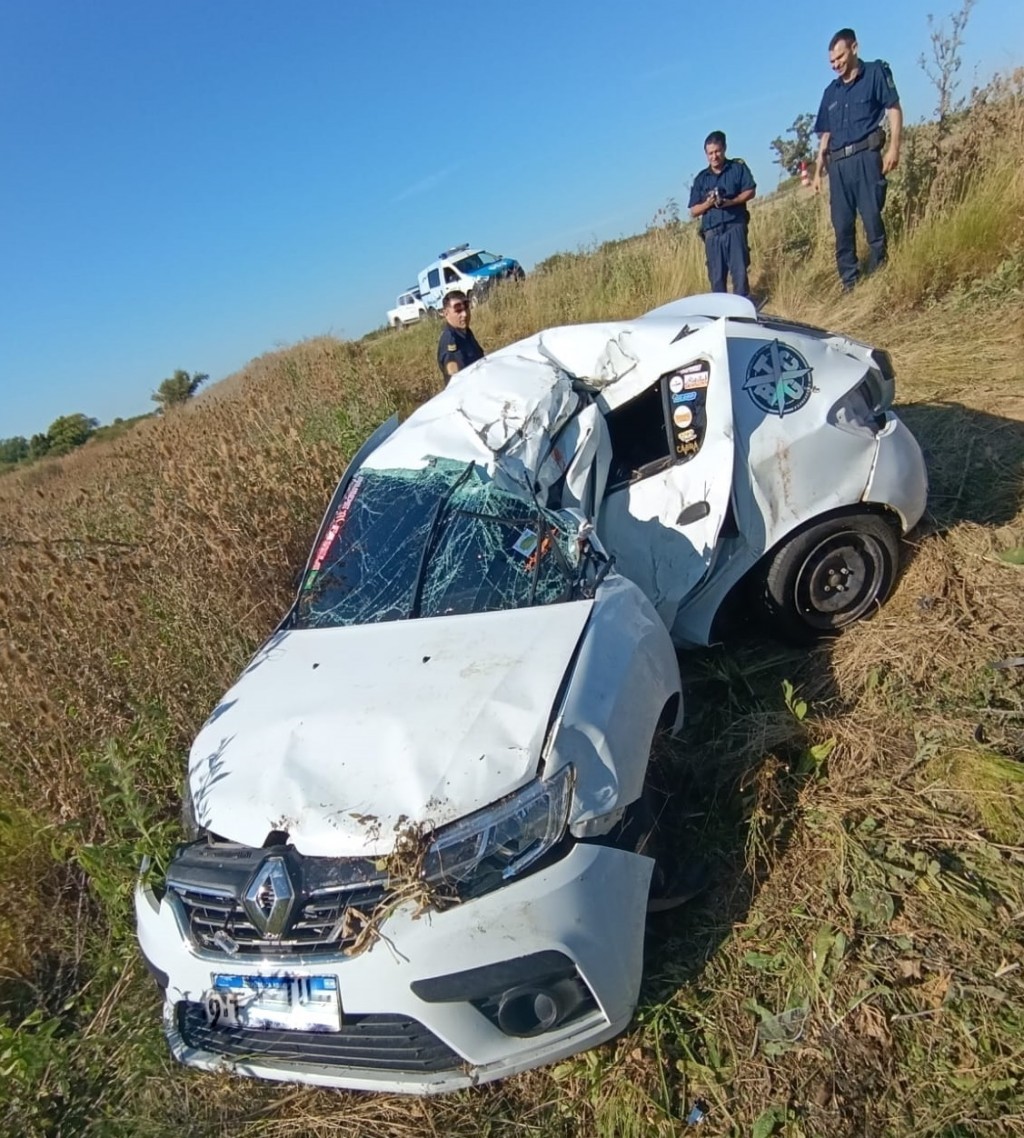 Falleció el joven que había protagonizado un violento vuelco en Ruta Provincial 20