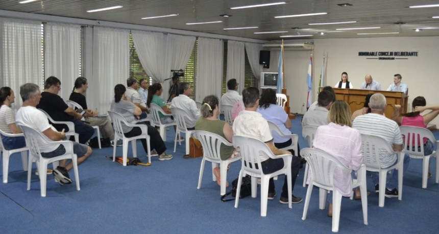 Se realizó la Audiencia Pública N°4 en nuestra ciudad