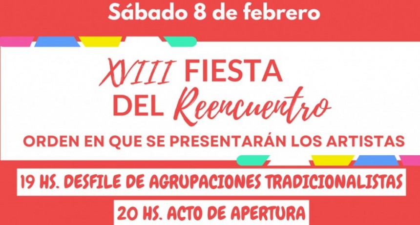 Este Sábado: 18º FIESTA DEL REEENCUENTRO EN GILBERT