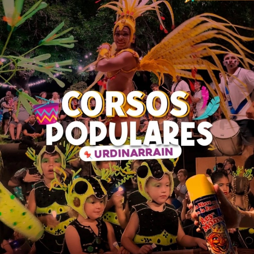 Este Fin de Semana Ultimas 3 noches de Carnaval en Urdinarrain