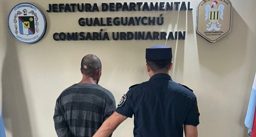 URDINARRAIN: APREHENDIDO POR HURTO, VIOLACI&Oacute;N DE DOMICILIO Y RESISTENCIA A LA AUTORIDAD
