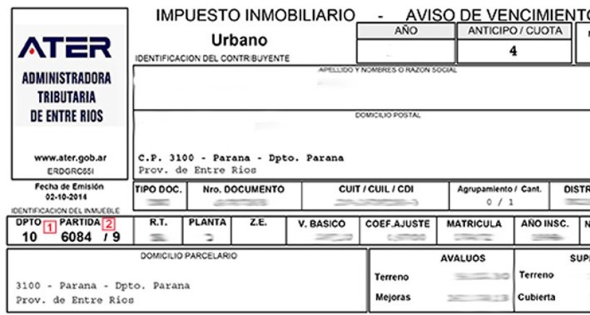 Este Miercoles y Jueves VENCE EL IMPUESTO INMOBILIARIO PROVINCIAL