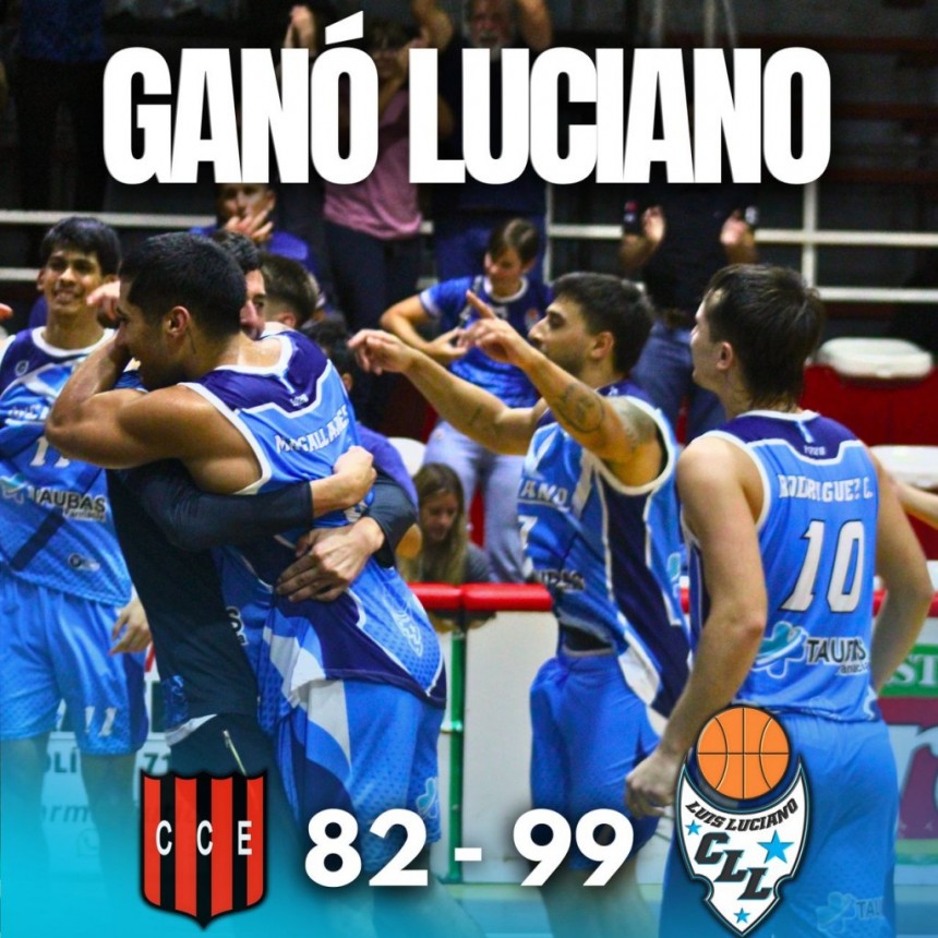 BASQUET, LIGA FEDERAL: LUIS LUCIANO DERROTÓ A C.ENTRERRIANO 