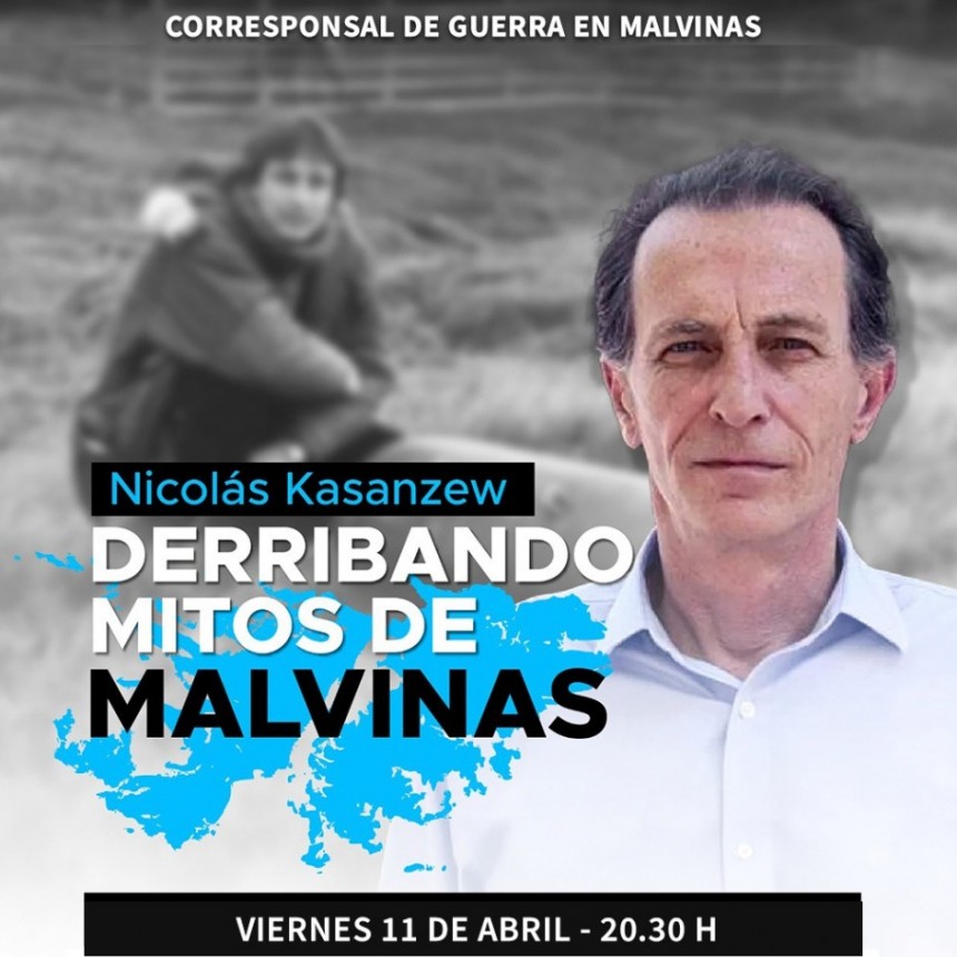 Charla abierta en Urdinarrain - Derribando mitos de Malvinas