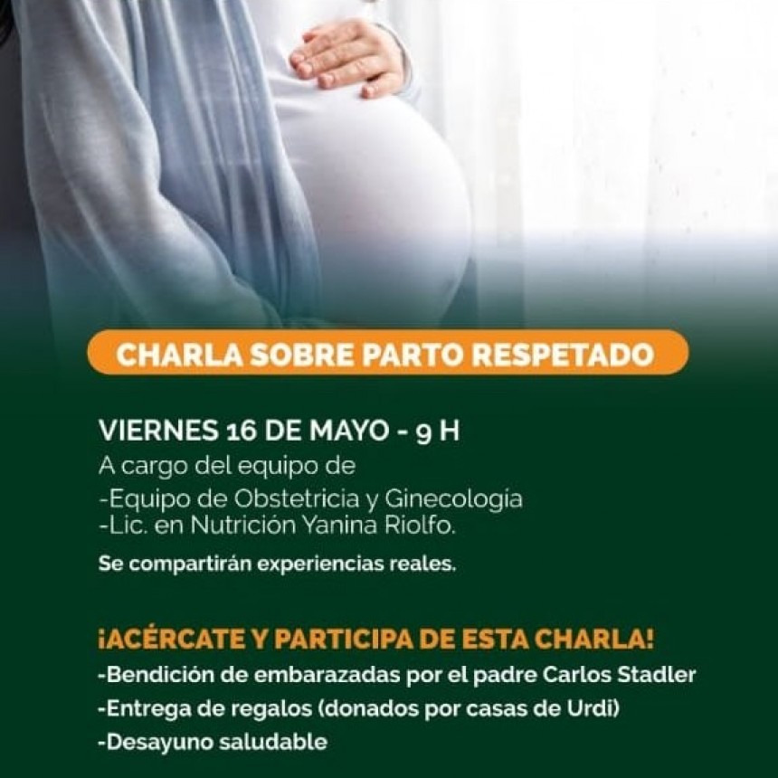 CHARLA SOBRE PARTO RESPETADO en el Hospital Belgrano