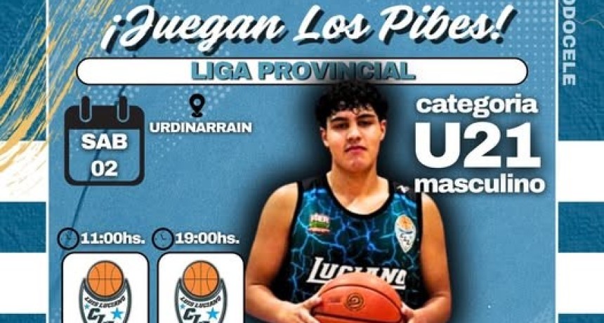 ESTE S&Aacute;BADO BASQUET DE PRIMERA EN LUIS LUCIANO