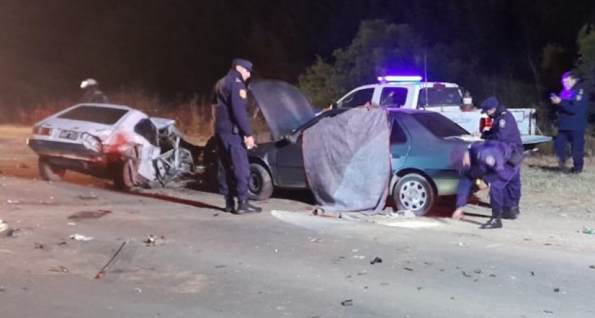 Fatál Choque en Ruta 39 - Un fallecido y dos heridos