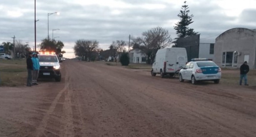 Accidente de tránsito Sin lesionados entre una Combi y un ciclista
