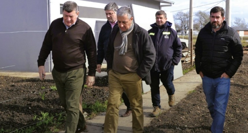 Autoridades del IAPV recorrieron obras de vivienda en Urdinarrain