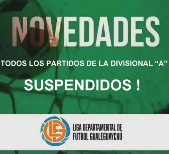 Postergan la 19na fecha del Apertura de fútbol