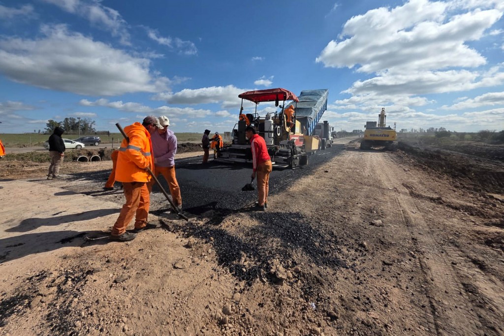 Se habilitó el tránsito sobre la ruta provincial 20 a la altura de la nueva alcantarilla transversal 