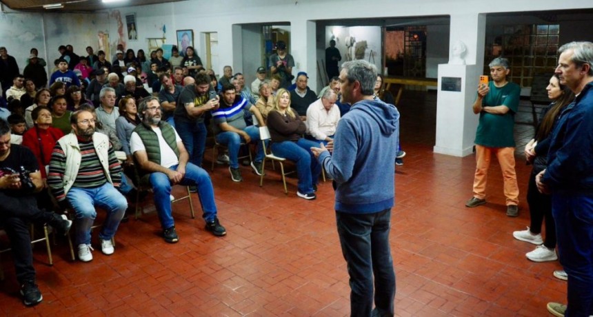 Encuentro del peronismo de Gualeguay en apoyo a Bahl y Michel