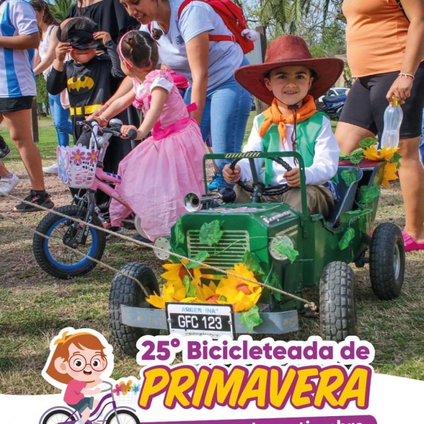 Este Miercoles 17 Comienza la Feria ALAS DE PAPEL y el Domingo LA BICILETEADA DE PRIMAVERA