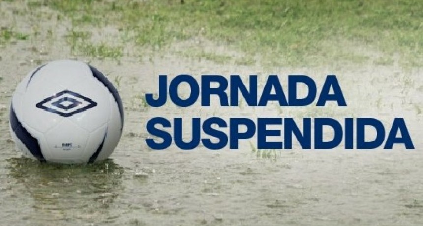 HOY DOMINGO SUSPENDIDO EL FUTBOL LOCAL - SE POSTERGA PARA UNA PROXIMA FECHA