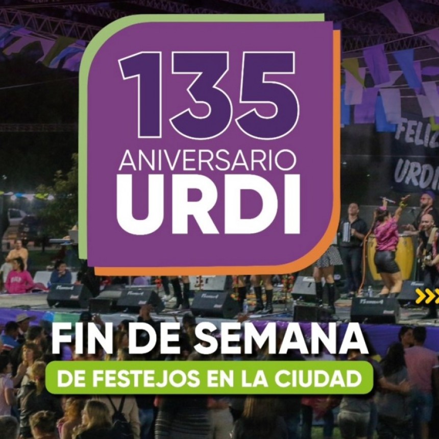 ESTE FIN DE SEMANA URDINARRAIN FESTEJA LOS 135 AÑOS