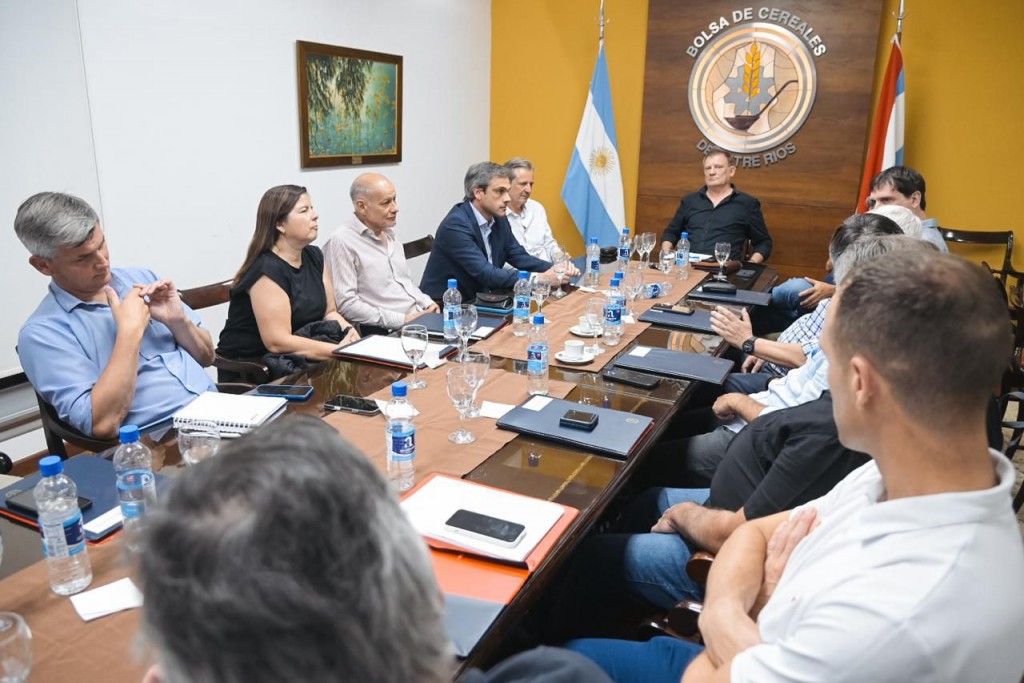 Bahl y Michel mantuvieron encuentros con empresarios, industriales y referentes del sector productivo