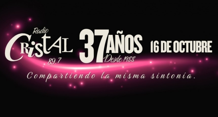 Radio Cristal Urdinarrain celebra 37 años al aire