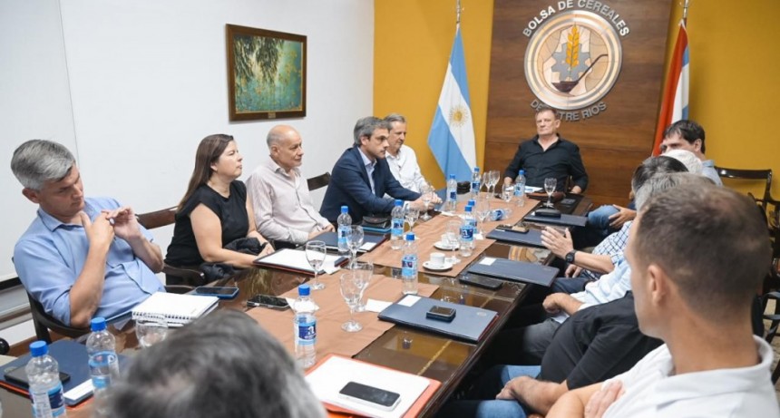 Bahl y Michel mantuvieron encuentros con empresarios, industriales y referentes del sector productivo