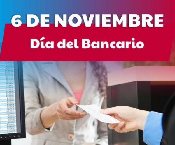 BANCOS CERRADOS ESTE MIERCOLES POR EL DIA DEL EMPLEADO BANCARIO