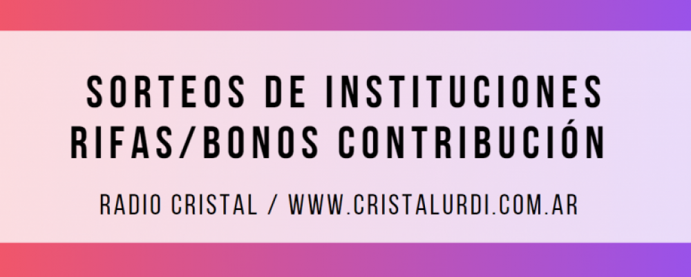 Resultados de Bonos y Rifas de Instituciones - OCTUBRE 2025