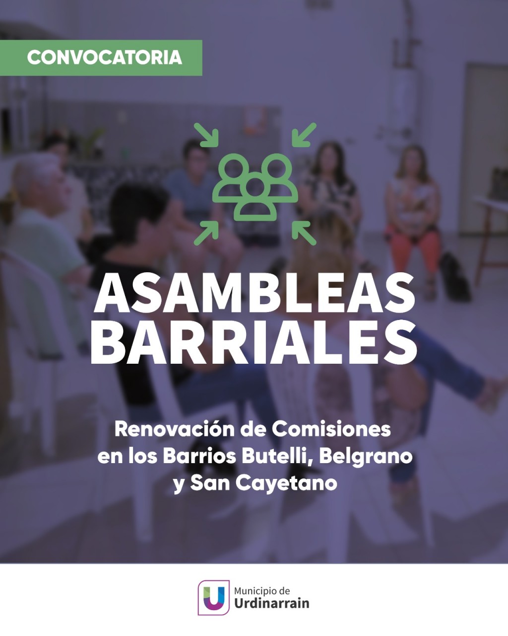 Asambleas para la Renovación de las Comisiones Barriales