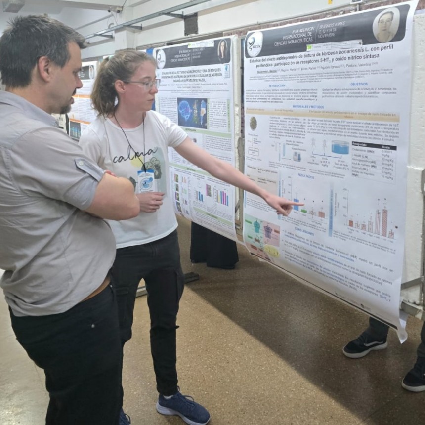 Una hija de Urdinarrain se destaca junto a Investigadoras en la 8va Reunión Internacional de Ciencias Farmacéuticas