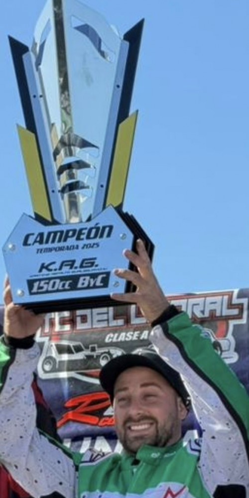 ADRIAN WAISTEN CAMPEON EN KARTING