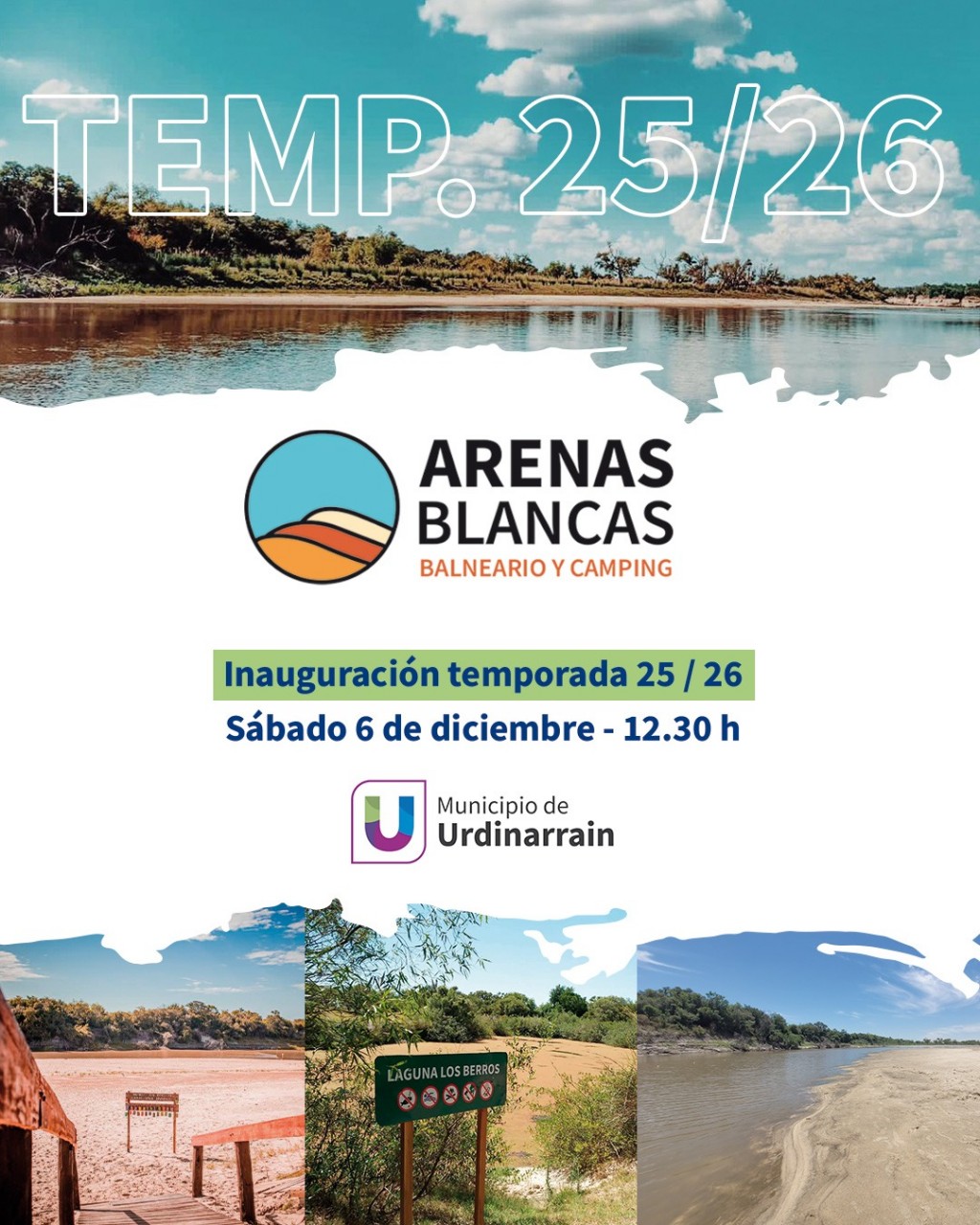 Sábado 6 de Diciembre Inauguran ARENAS BLANCAS