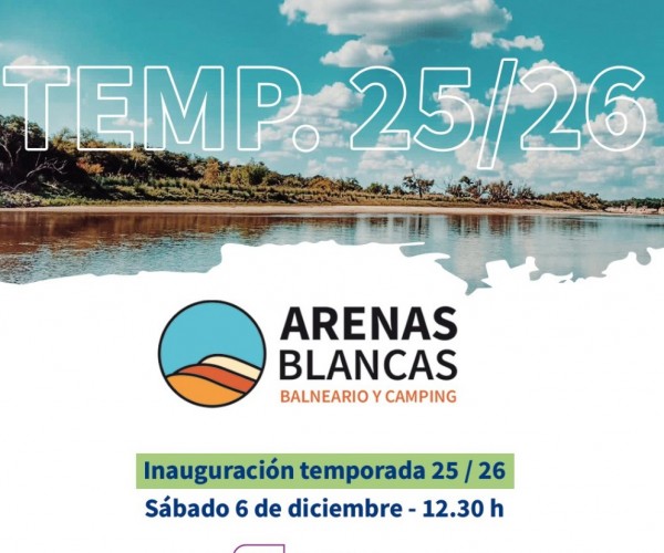Sábado 6 de Diciembre Inauguran ARENAS BLANCAS