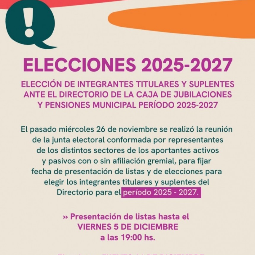 REUNION DE LA JUNTA ELECTORAL  CAJA JUBILACIONES DE URDINARRAIN
