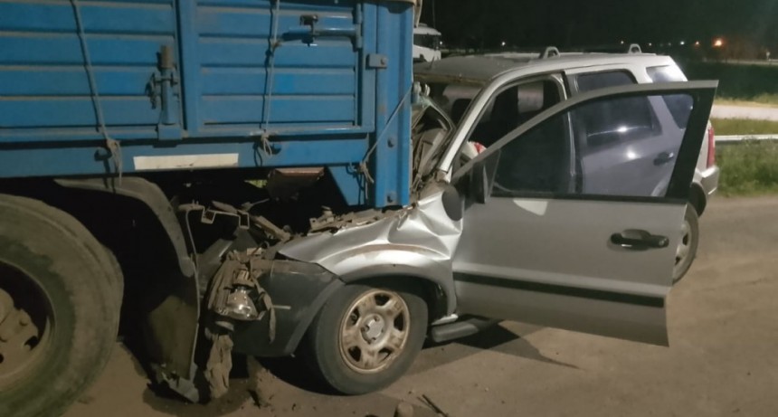 Choque en Ruta 20 Zona 